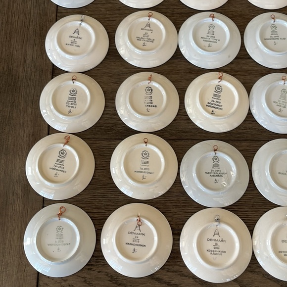Royal Copenhagen Denmark Mini Plates Collection - 40 Plates - Picture 14 of 17